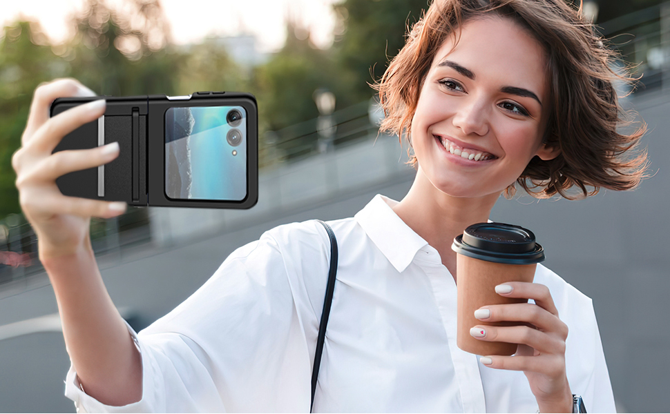 NINKI Compatible Flip Case for Motorola Razr Plus Case with