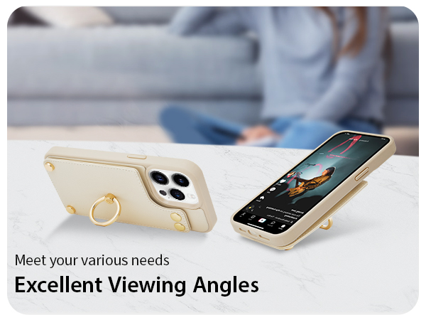 LAMEEKU iPhoneケース Amazon.com: LAMEEKU for iPhone 14 Pro Max Wallet Case, Card