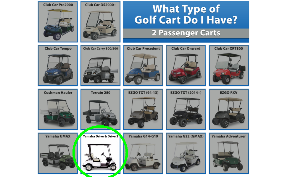 type of golf cart yamaha drive