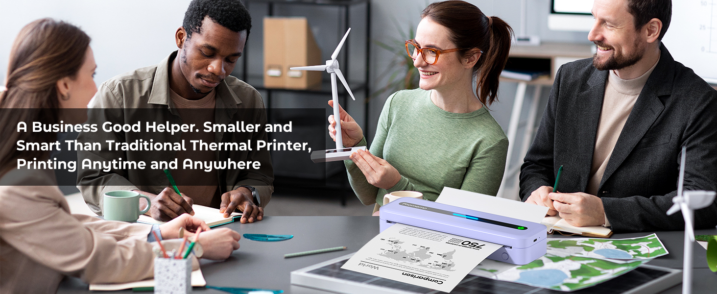 portable inkless printer