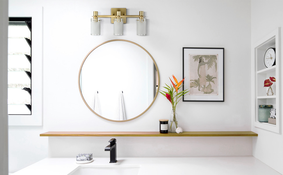 3 light wall sconces