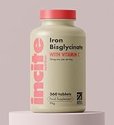 Gentle Iron, Iron Tablets - Iron Bisglycinate 28 mg, 6 Month’s Supply - 360 Iron Tablets High Str...