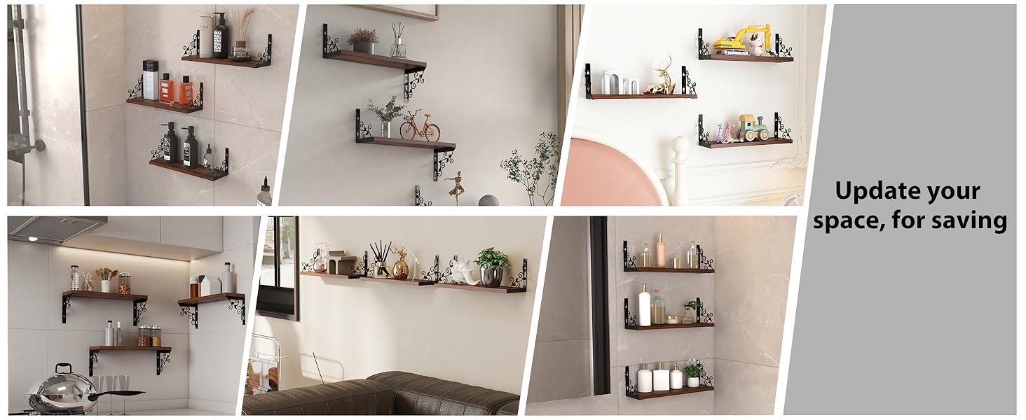 floating shelves