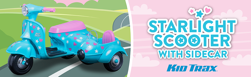 Kid Trax 6V Starlight Scooter
