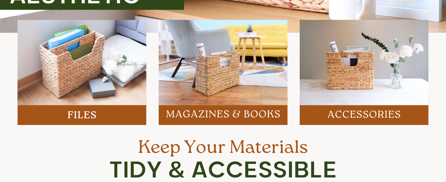 3 ring binder magazine holder wicker bin antique magazine holder