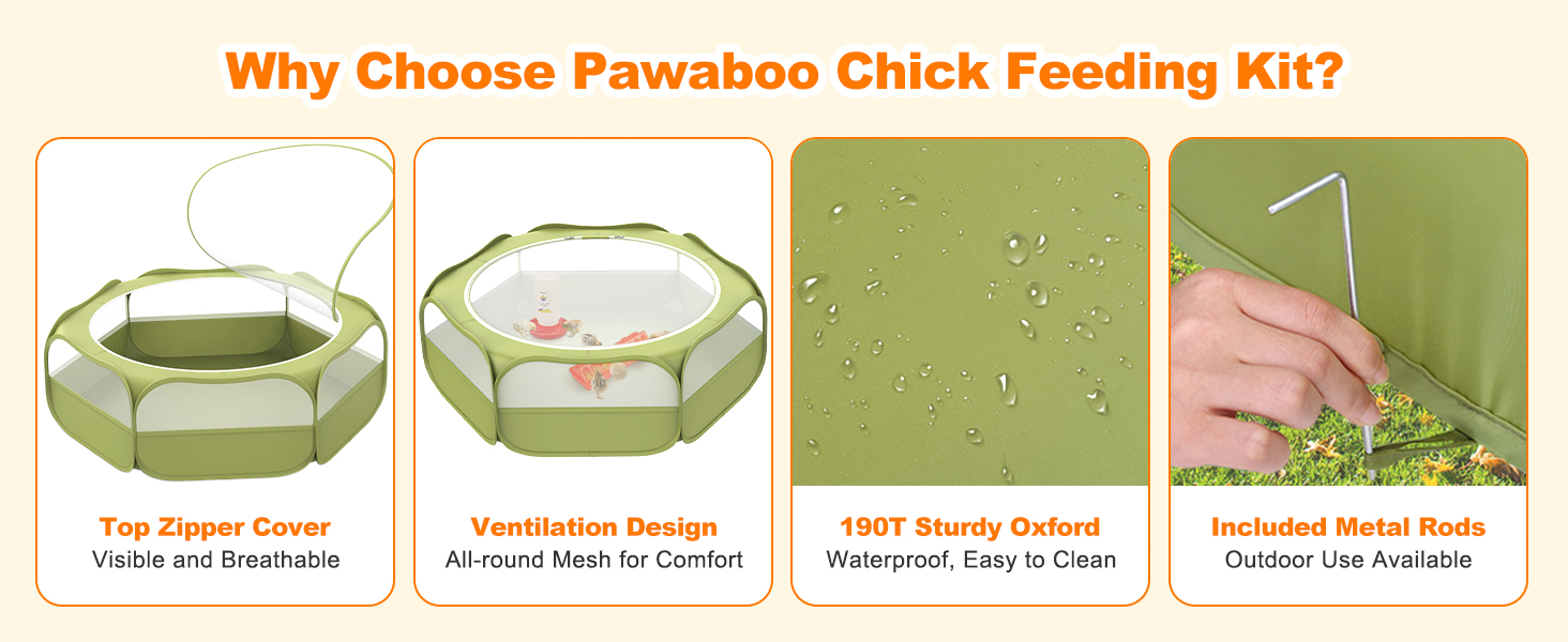 chicken brooder box for chick starter kit, pet cage tent, brooders heating plate