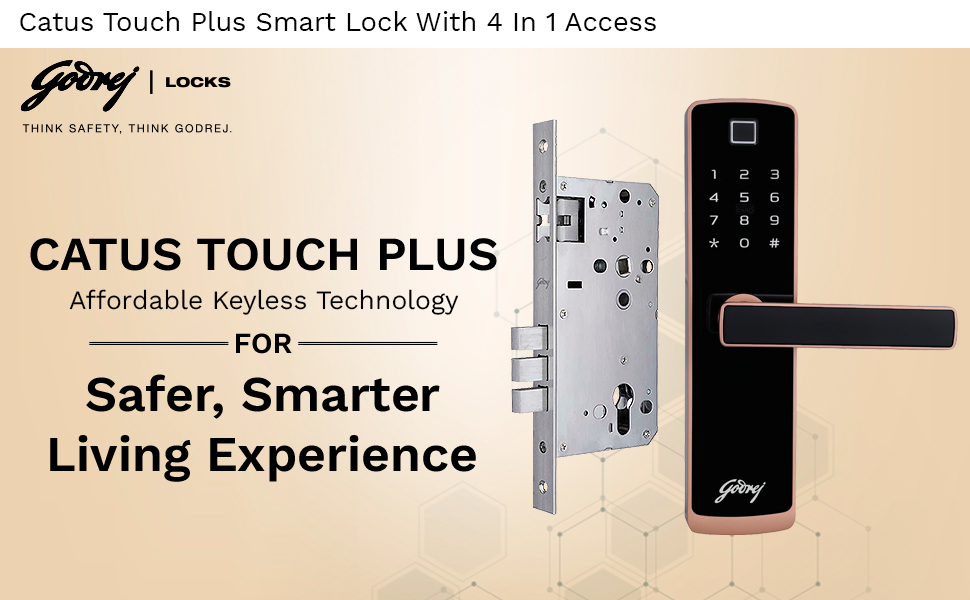 Catus Touch Plus 3 Bolt Black
