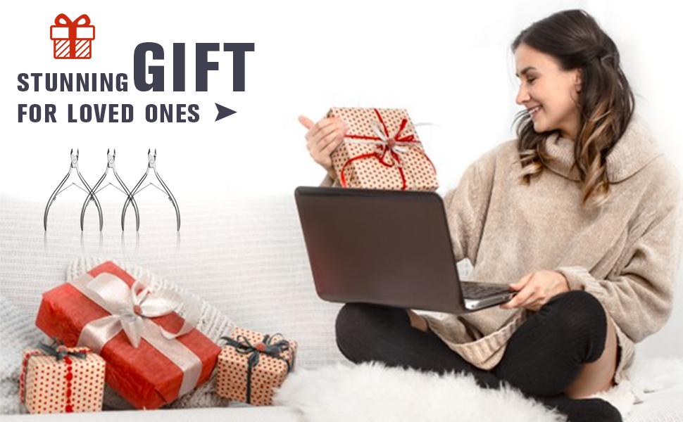 gift for women manicure clippers tools 