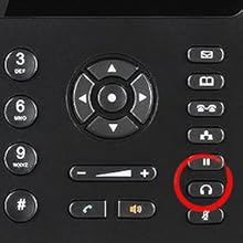 Press Grandstream Phone Headset Key to use OvisLink headset connected with the phone