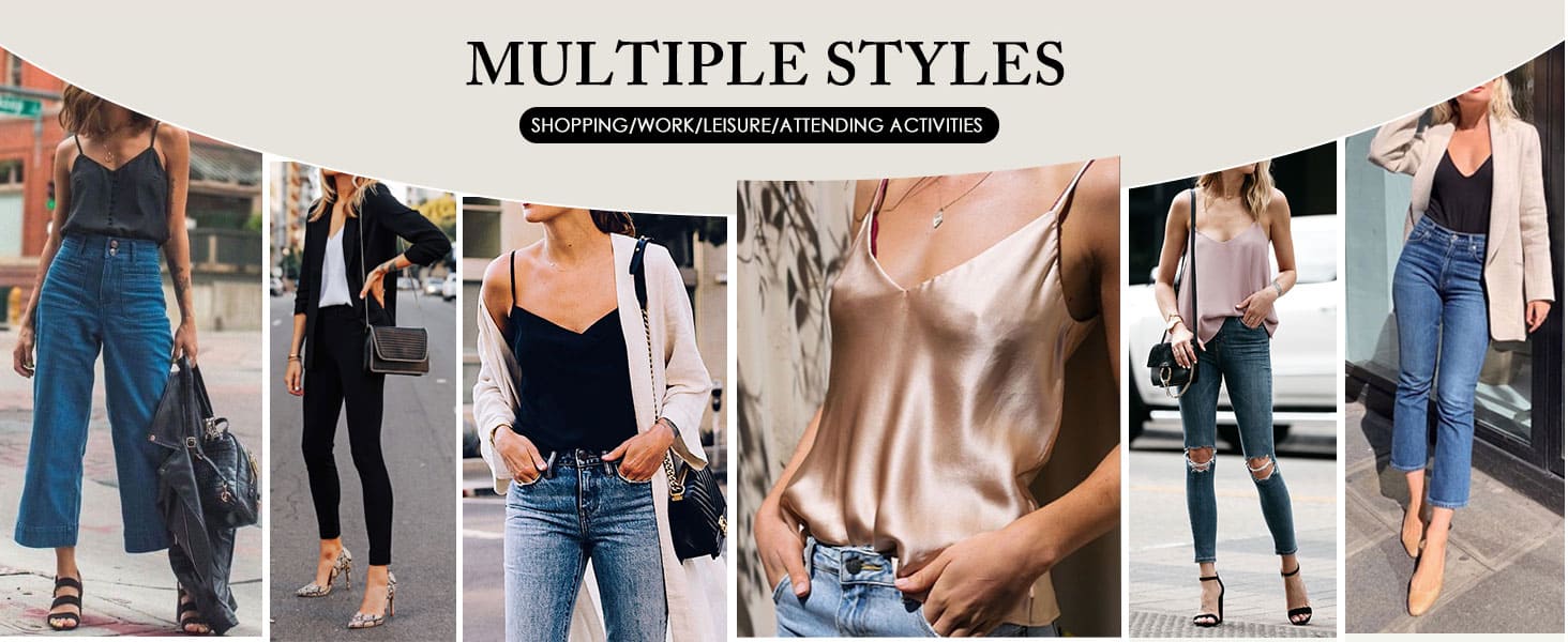 silk camisole for women