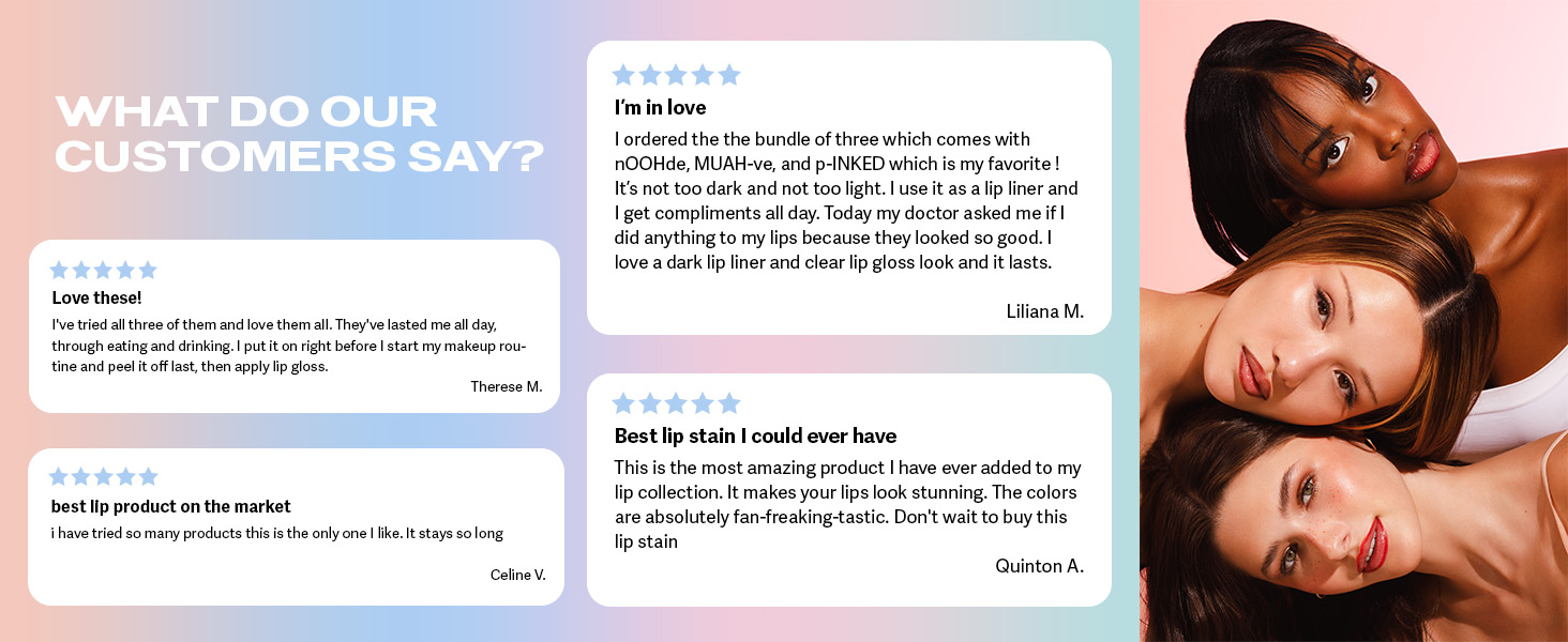 What our customers say