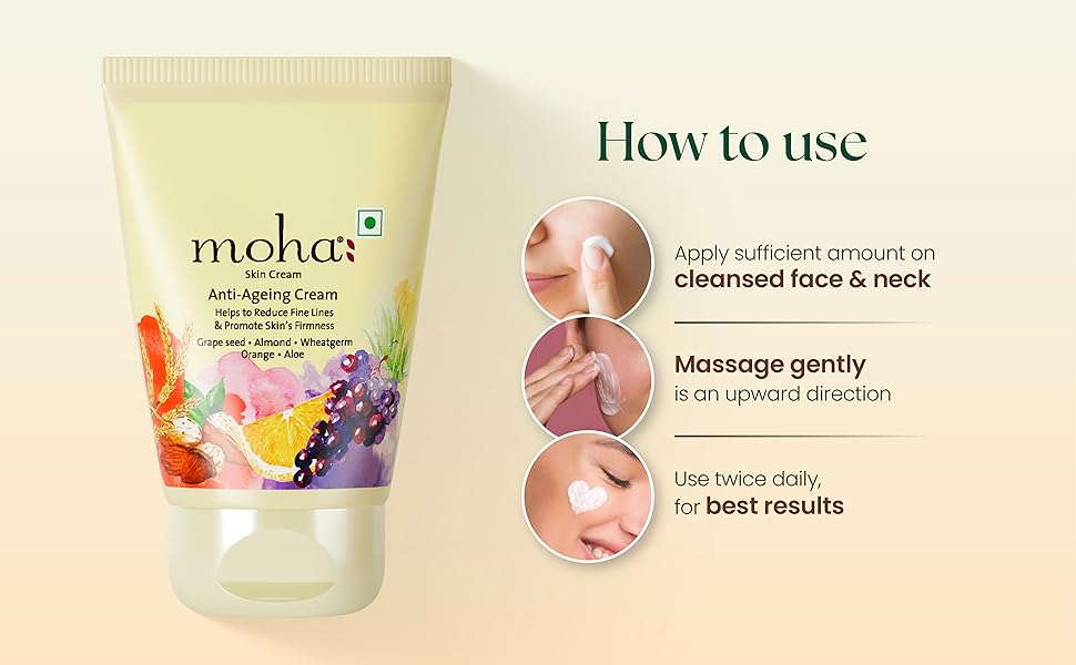 moha Anti-Aging Cream - How to use