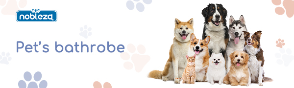 dog pet puppy cat bathrobe l dog drying coat dog towel robe dog dressing gown super absorbent 