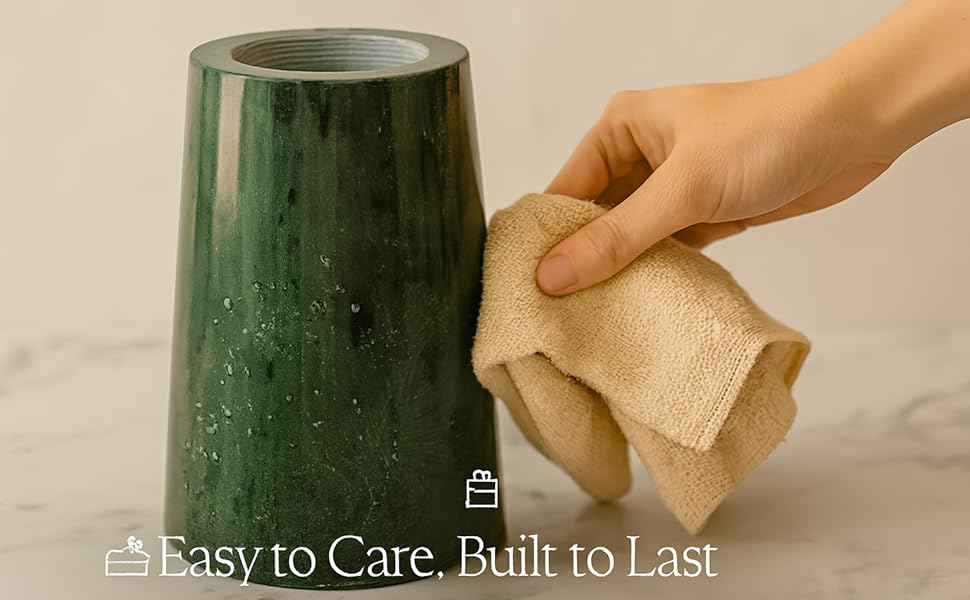 Green vase 