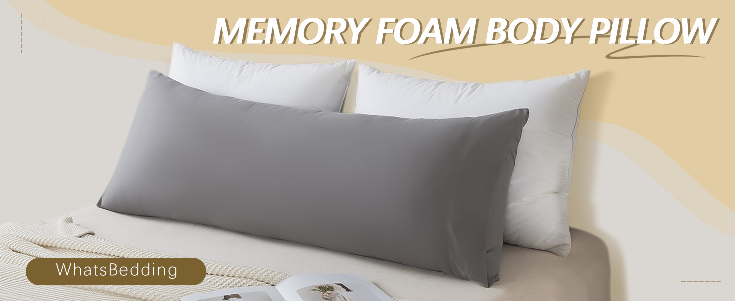 MEMORY FOAM BODY PILLOW 