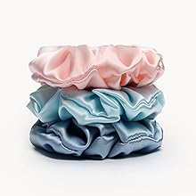 pure silk hair scrunchy