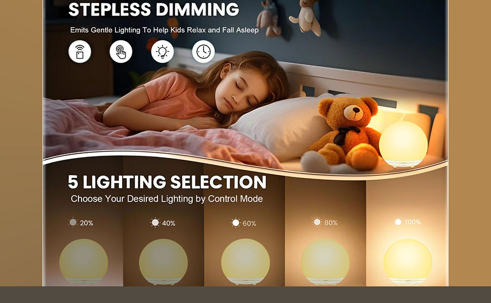 Dimming Night Light