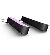 Philips Hue White & Color Ambiance Play Lightbar 2'li paket temel set (500 lm), kısılabilir LED ışık...