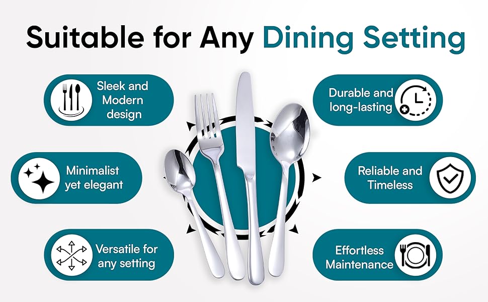 Suitable for any dining setting