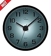 JUGGLER WALL CLOCK 暗闇で光る Amazon.com: WallarGe Night Light Wall Clock for Bedroom