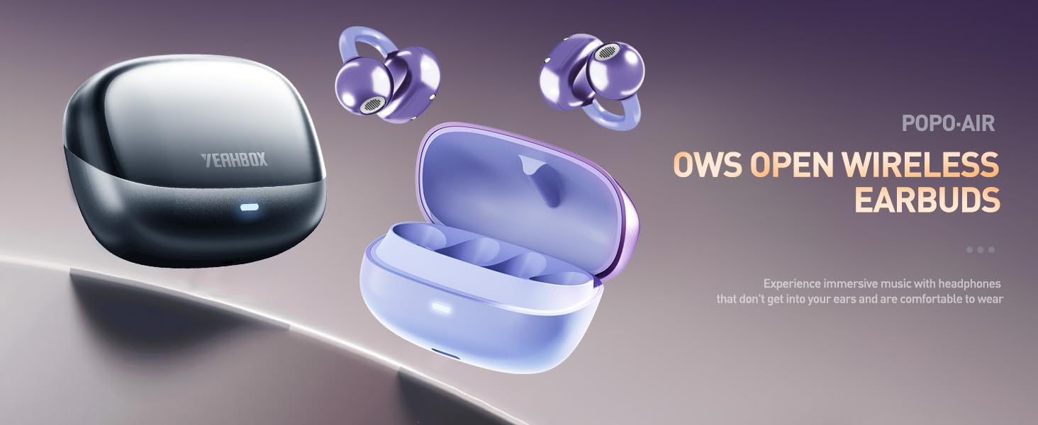 popoair open wireless earbuds