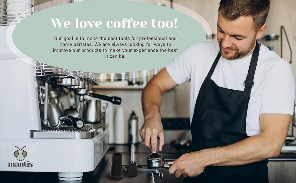 mantis espresso tamper set