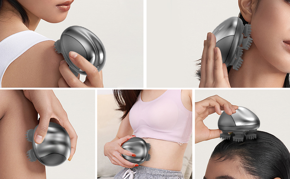 youmay電動頭皮ブラシ Amazon | Youmay電動頭皮ブラシ 振動付き ヘッドブラシ 頭皮ケア