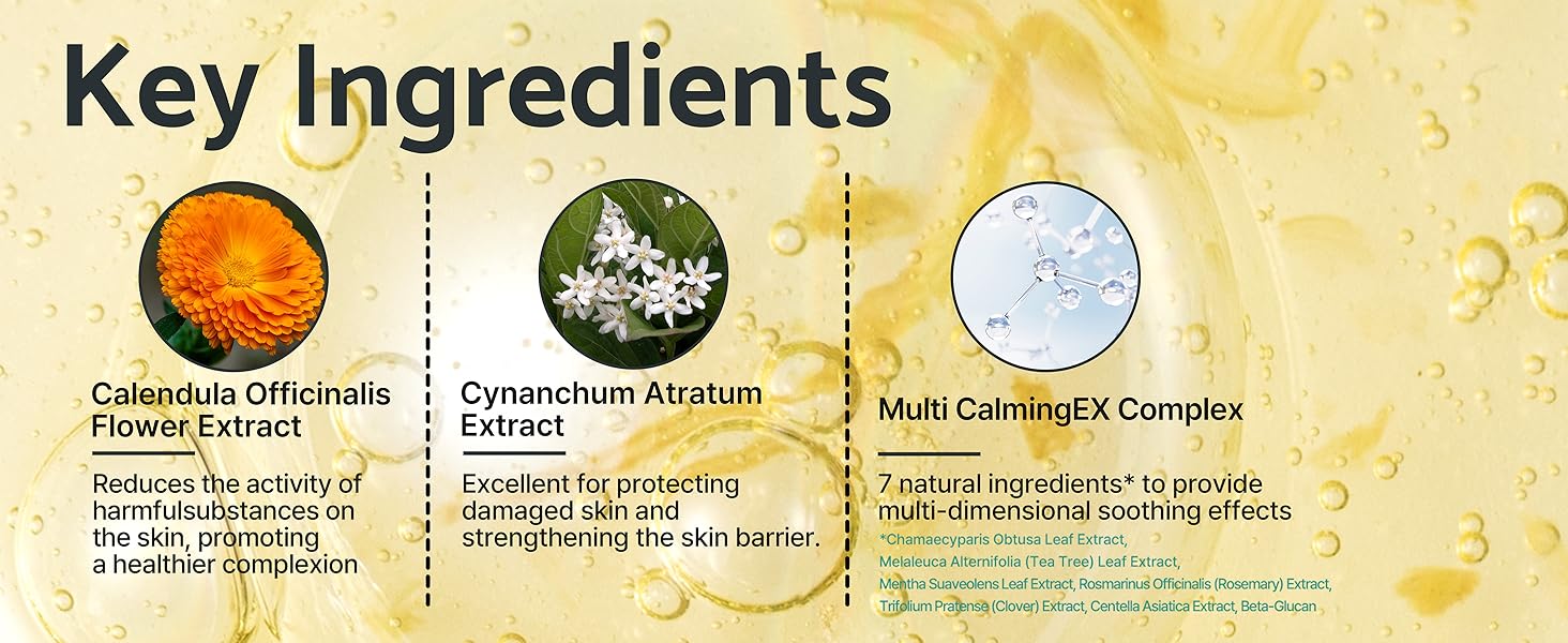 Calms Beta Glucan Healthier Protects Protecting Damaged Skin Centella Asiatica Ingredients Active