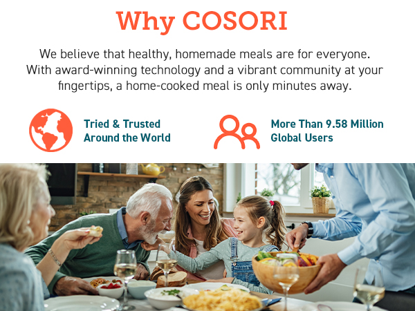 CP168 AIR FRYER COSORI The reasons why you can trust cosori