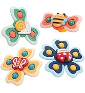 Vanmor Baby Suction Cup Spinning Top Toys, Suction Spinner Toys for Babies, Window Suction Toys f...