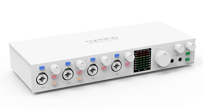 Amazon.com: TOPPING E4X4 Pre USB Audio Interface - Dual USB