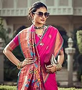 pink paithani saree
