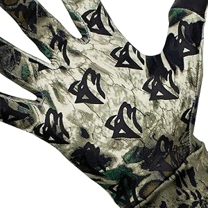camouflage hunting gloves archery gloves shooting gloves anti slip lightweight breathable