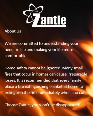 Zantle fire blanket