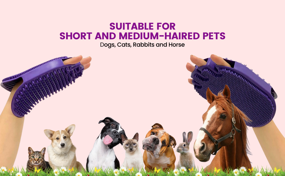 Suitable for Short and Medium-haired Pets