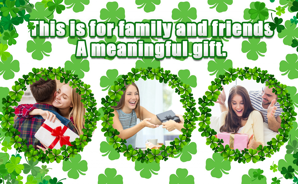 St Patricks Day Shamrock Earrings for Women