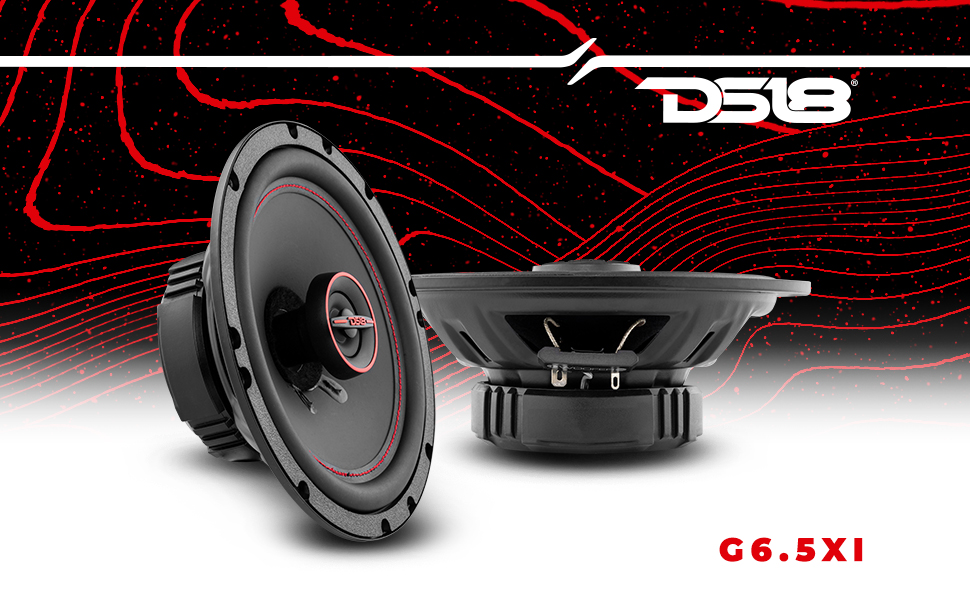 DS18 Car Audio Speakers Bundle 2X GENX 5.25" and 2X GEN