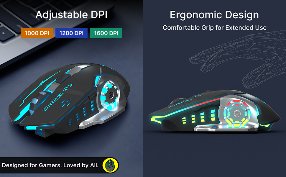 wireless gaming mouse