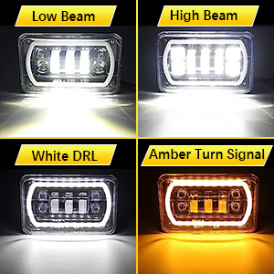 4x6 led headlight