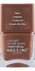 brown nail polish