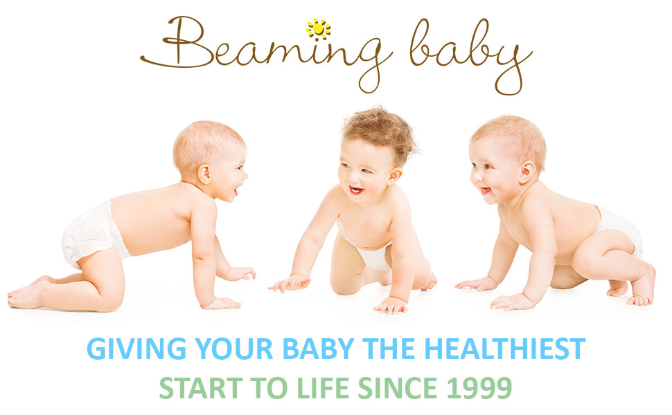 Give Your Baby the Healthiest Start to Life with Beaming Baby Degradable* Cornstarch Nappy Bags
