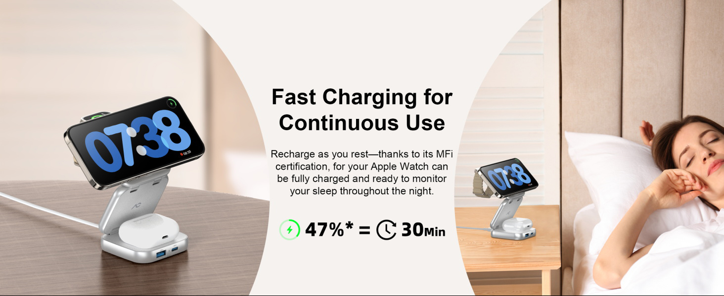 wireless foldable apple charging stationess charging stations