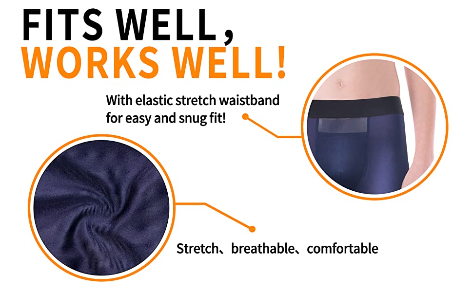 boys compression shorts with cup