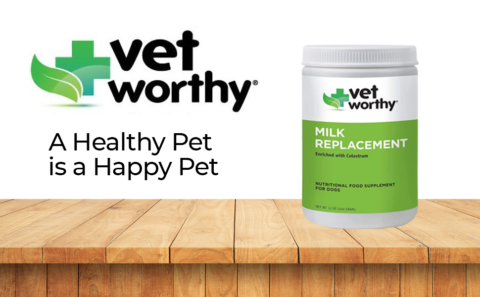 Vet Worthy Milk Replacement for Dogs Milk Formula