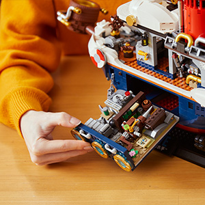 lego Building Sets for Adults Popeye Ship