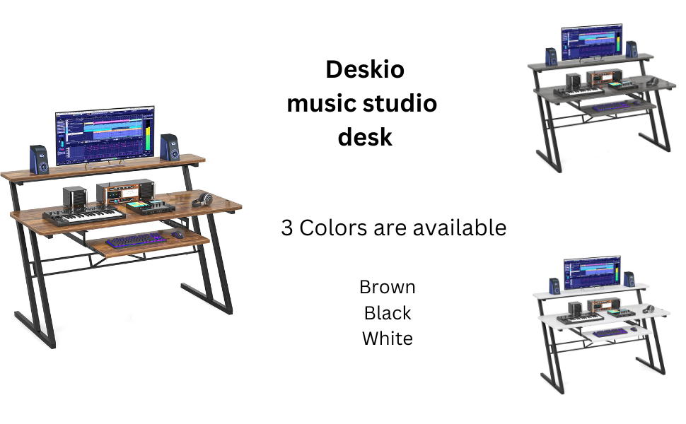 Deskio Computer Table For Home 1 Year Warranty Office Table For