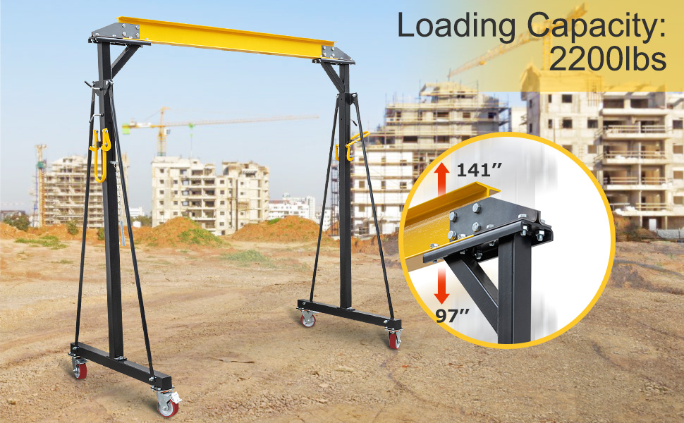 adjustable gantry crane