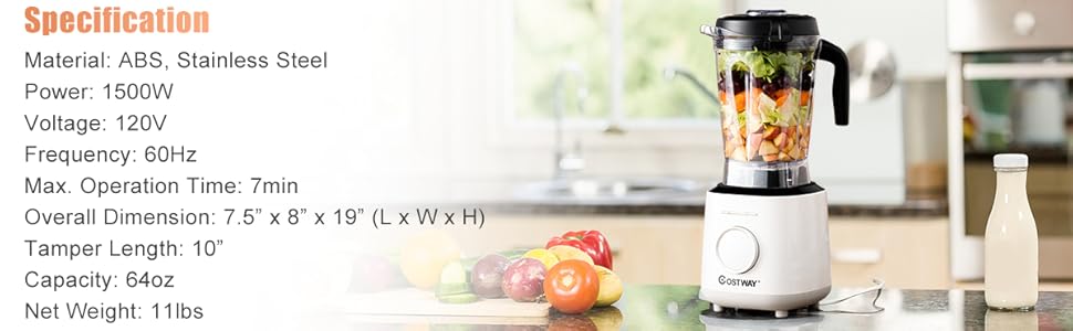 Professional Countertop Blender