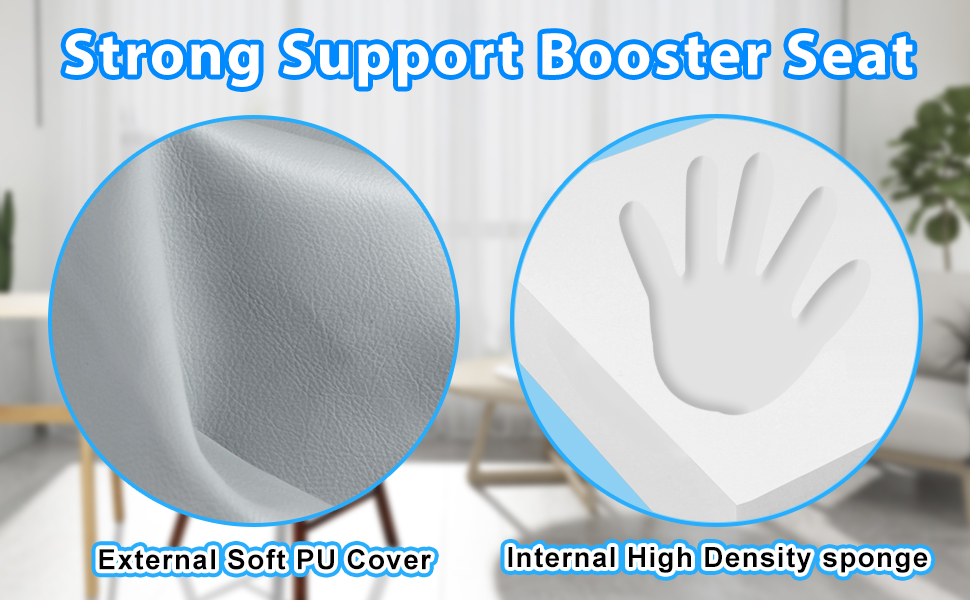 CAVWVTYU Booster Seat for Dining Table Toddler 2Pcs Booster Chair with Different