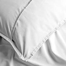 Close up Duvet stitching